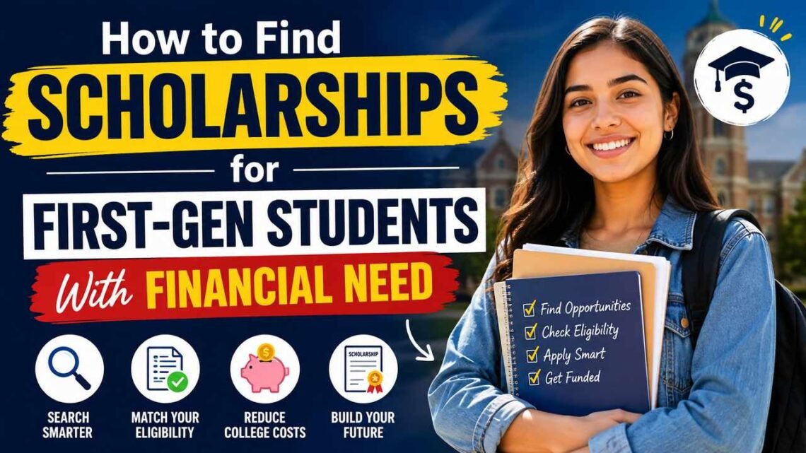 How to Find Scholarships for First-Gen Students With Financial Need