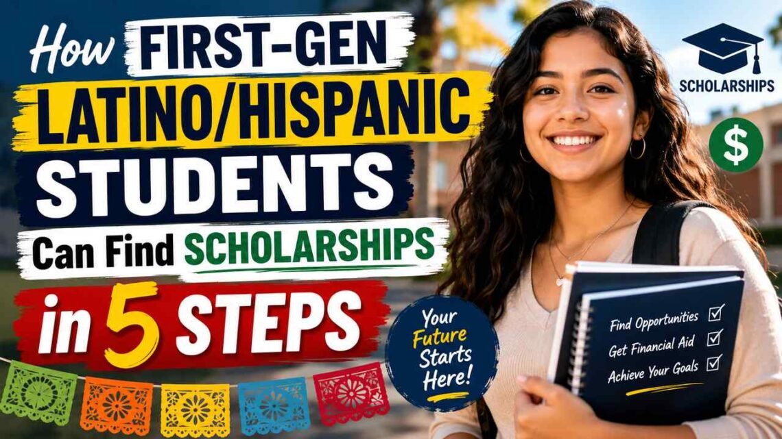 How First-Gen Latino/Hispanic Students Can Find Scholarships in 5 Steps