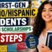 How First-Gen Latino/Hispanic Students Can Find Scholarships in 5 Steps